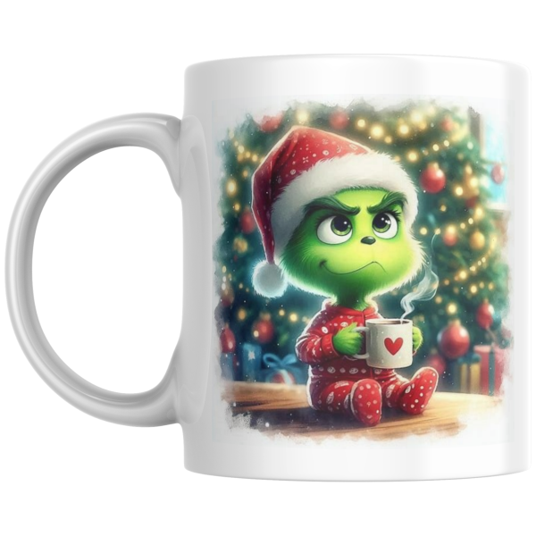Tass "Grinch poiss ja valge tass(süda)"